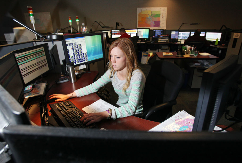 POLICE_CALLS_COVER Dane County 911 center call taker